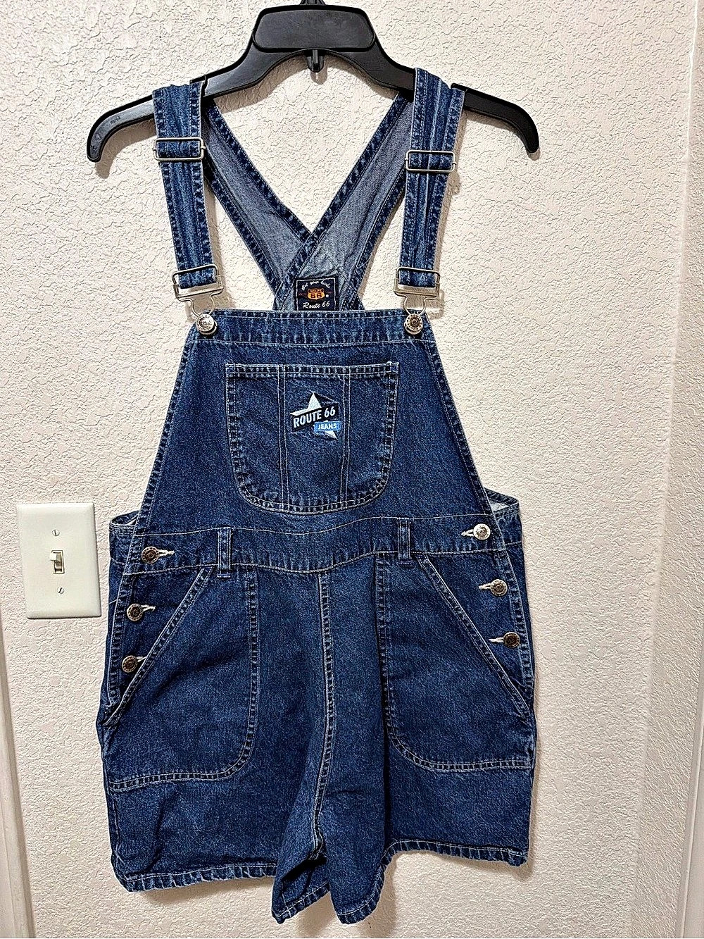 Route 66 Jeans bib overalls Denim Bib Overalls Size Medium